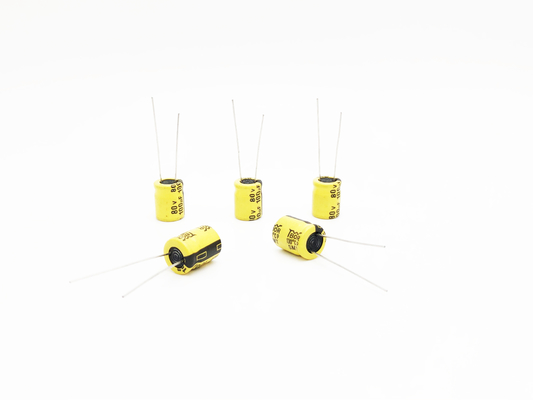 TW BOR 고온 전해 커패시터 100UF80V 10X13mm