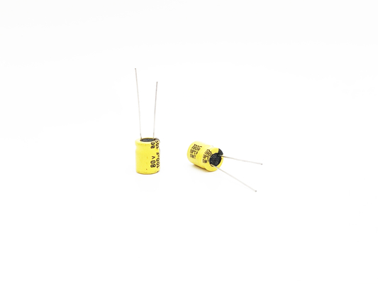 TW BOR 고온 전해 커패시터 100UF80V 10X13mm