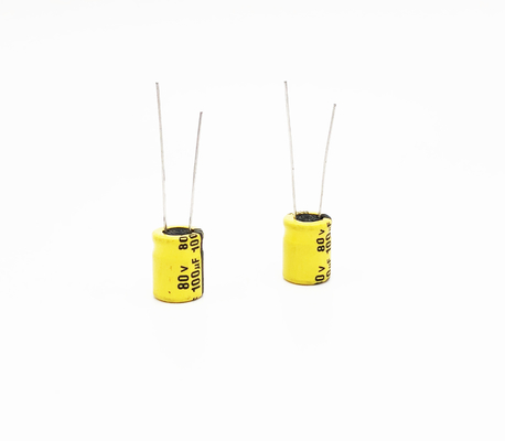 TW BOR 고온 전해 커패시터 100UF80V 10X13mm