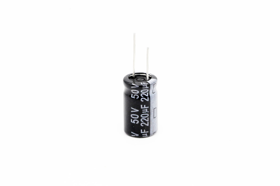 의료 물품을 위한 TW BOR 10x17mm 220uf 50v 전해 커패시터