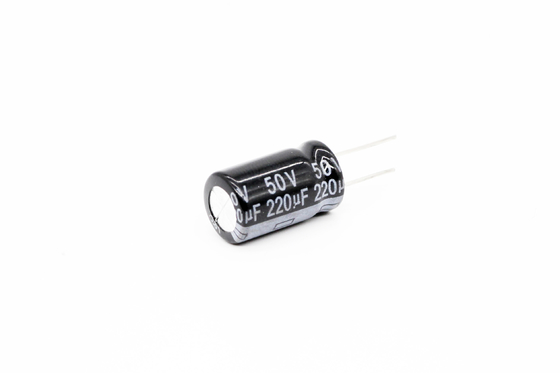 의료 물품을 위한 TW BOR 10x17mm 220uf 50v 전해 커패시터
