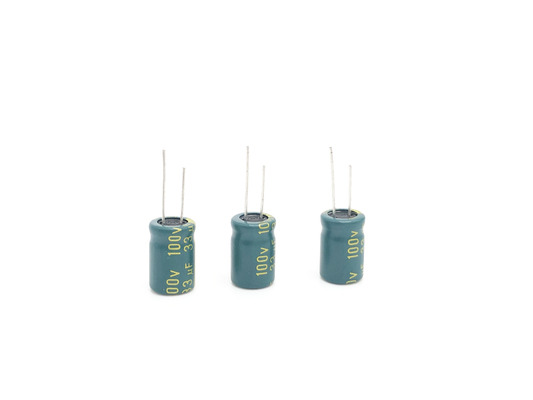 고주파 100uF 80V 알루미늄 전기분해 축전기 10X20mm 5000 시간