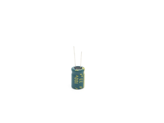 고주파 100uF 80V 알루미늄 전기분해 축전기 10X20mm 5000 시간