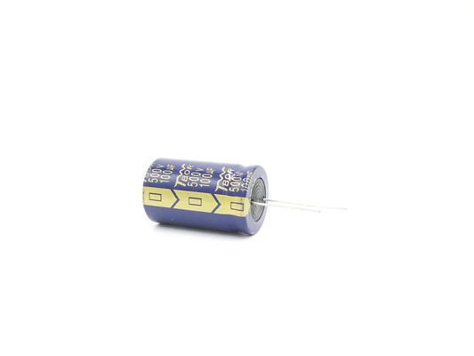 22X35mm 100UF 500V 전해 커패시터 광범위의 온도 축전기 LED 라이트