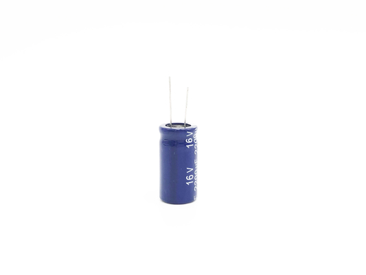 고주파 낮은 ESR 알루미늄 전기분해 축전기 2200UF16V 13X25mm