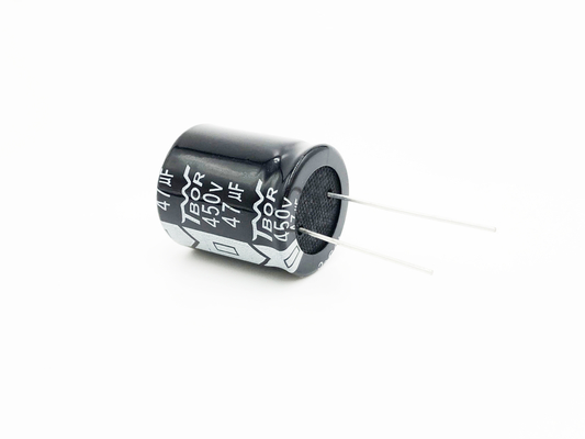 47UF 450V 소형캐패시터 22X25MM 래디얼 리드 타입 20% 허용한도