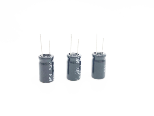 SMR 220UF 50V 광선 알루미늄 전기분해 축전기 10X17MM
