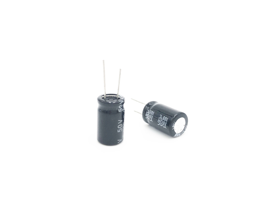 SMR 220UF 50V 광선 알루미늄 전기분해 축전기 10X17MM