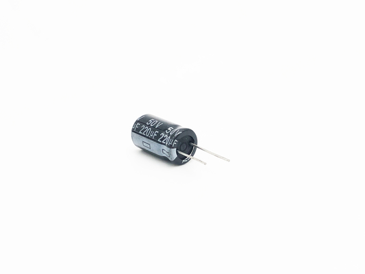 SMR 220UF 50V 광선 알루미늄 전기분해 축전기 10X17MM
