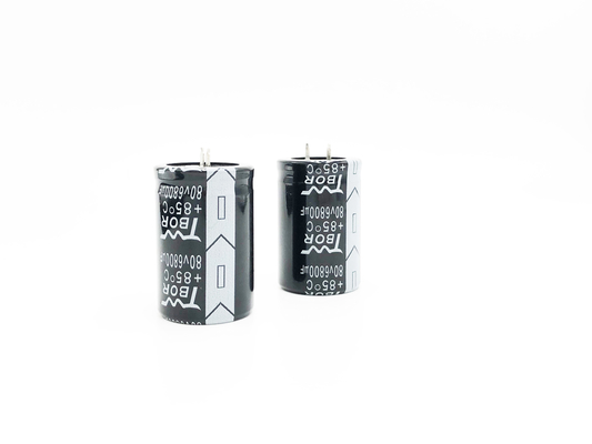 35X50mm 6800UF 80V 축전기 고온 전해 커패시터