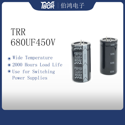 TRR 680UF450V 고전압 전해 커패시터 35X50MM 업 축전기