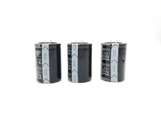 TRR 680UF450V 고전압 전해 커패시터 35X50MM 업 축전기