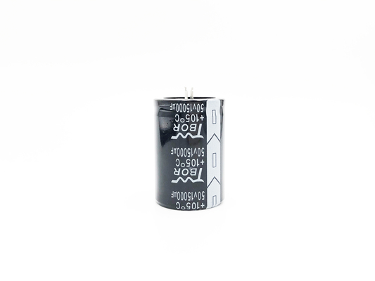 검은 35X50MM 고전압 전해 커패시터 15000UF 50V