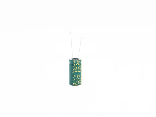 고주파 낮은 ESR 전해 커패시터 47UF200V 13x25MM