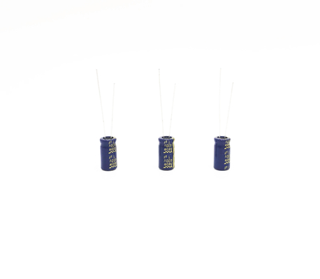 1UF400V 6.3X12MM 광선 알루미늄 전기분해 축전기 광범위의 온도