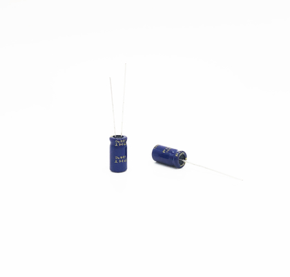 1UF400V 6.3X12MM 광선 알루미늄 전기분해 축전기 광범위의 온도
