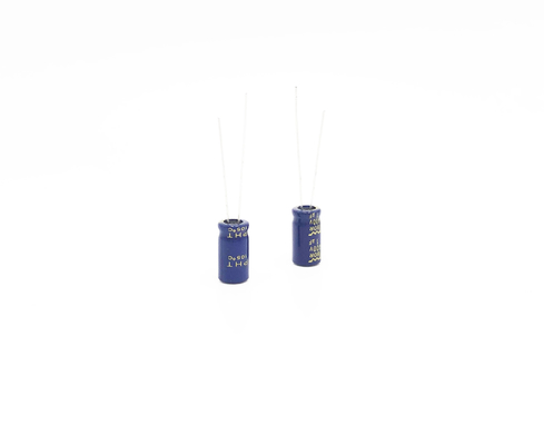1UF400V 6.3X12MM 광선 알루미늄 전기분해 축전기 광범위의 온도