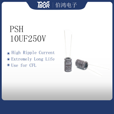 전자식 안정기 광선 전해 커패시터 10UF250V 10X16MM