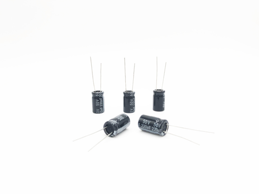 220UF50V 10X17mm 소형캐패시터 래디얼 형