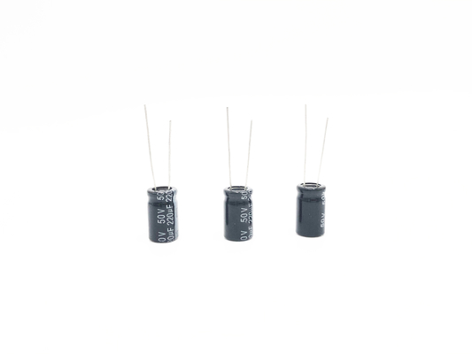 220UF50V 10X17mm 소형캐패시터 래디얼 형