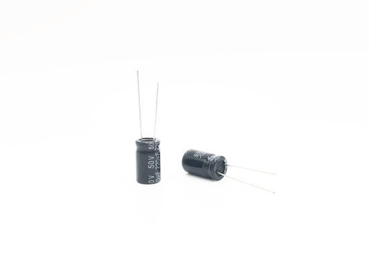 220UF50V 10X17mm 소형캐패시터 래디얼 형