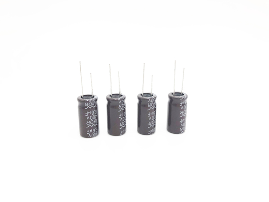TW BOR 알루미늄 전기분해 축전기 5.6UF 400V 10x16mm CFL 축전기