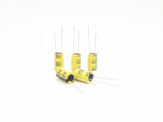 13X20MM 130C 고온 전해 커패시터 330UF 50V