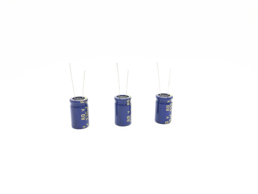 16x20MM 470UF80V 광선 전해 커패시터