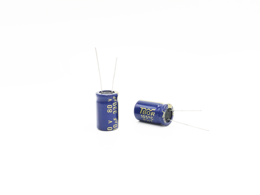 16x20MM 470UF80V 광선 전해 커패시터