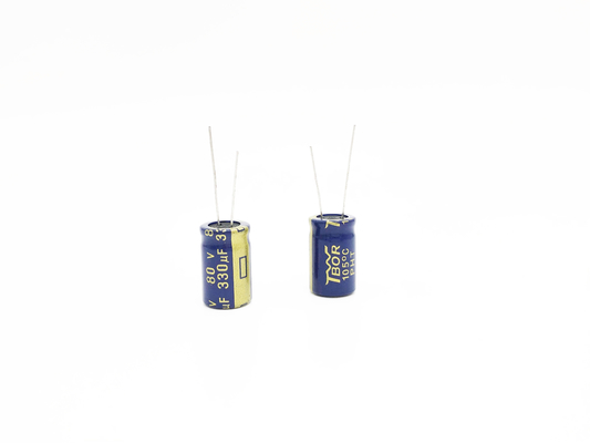 16x20MM 470UF80V 광선 전해 커패시터