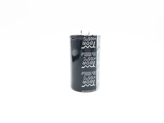 10000uf 80v 전해 커패시터 30X70MM 큰 전기 용량을 검게하세요