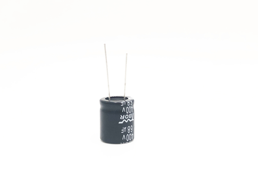 68UF400V 고온 축전기 태양광 발전 18x20mm