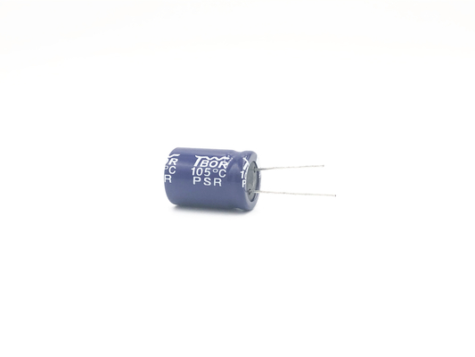 18x25mm 리디알 전해 커패시터 ISO9001 전원 스위치 축전기