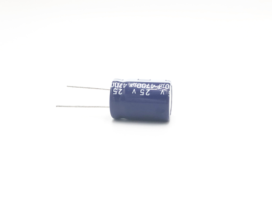 18x25mm 리디알 전해 커패시터 ISO9001 전원 스위치 축전기