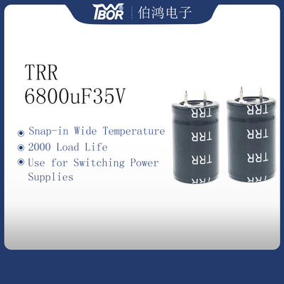ISO 9001 22x35mm 업  인버터 축전기 6800UF100V
